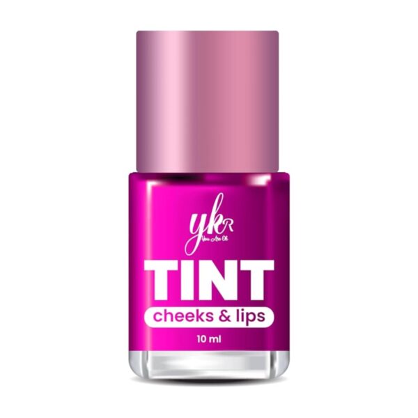 YKR cosmetics Fuchsia tint cheeks & lips creamy