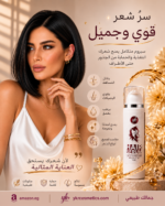 ⁦YKR cosmetics Hair Repair Serum For damaged hair with caviar extract 70ml⁩ - الصورة ⁦2⁩